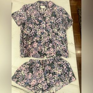 Beach Riot matching set. Size XS floral print